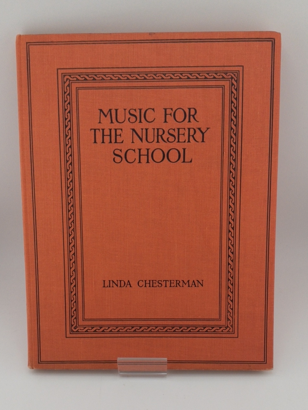 Vintage 1935 First Ed Hardcover Book Music For Nursery School Linda Chesterman